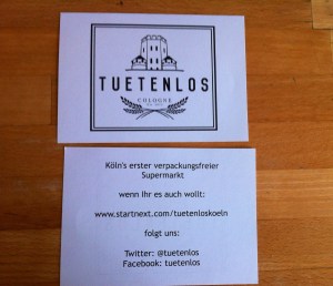Tütenlos-Flyer